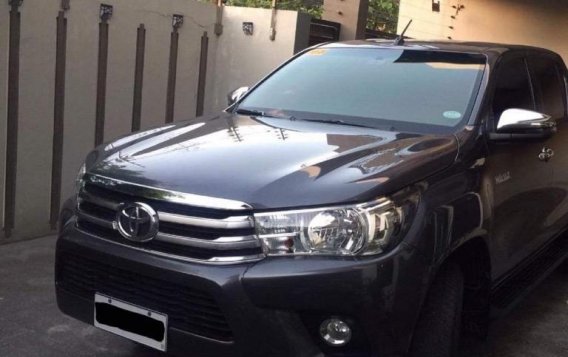 Grey Toyota Hilux 2018 for sale in Baliuag