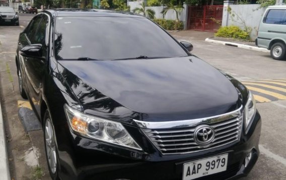 Selling Black 2014 Toyota Camry in Valenzuela-1