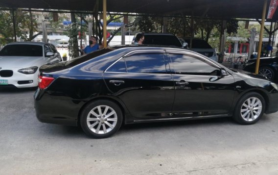 Selling Black 2014 Toyota Camry in Valenzuela-3