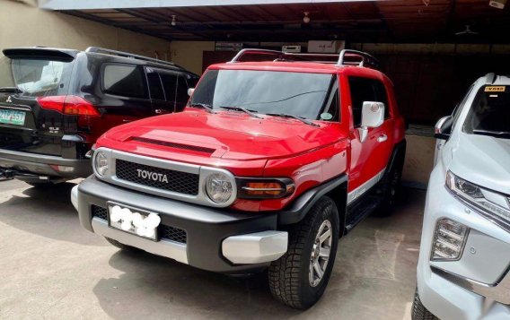 Selling Red Toyota Fj Cruiser 2015 in Marilao-3