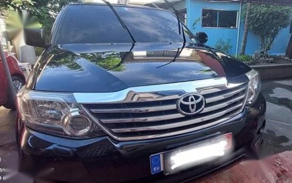 Grey Toyota Fortuner 2013 for sale in Angono-4