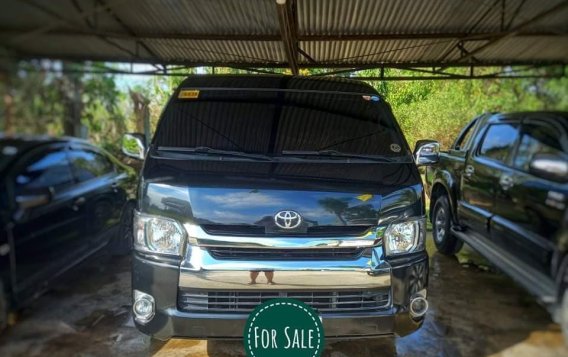 Black Toyota Hiace 2015 for sale in Automatic-6