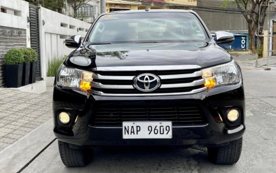 Black Toyota Hilux 2018 for sale in Automatic-1