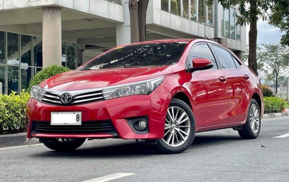 Sell Red 2015 Toyota Corolla altis in Makati-2
