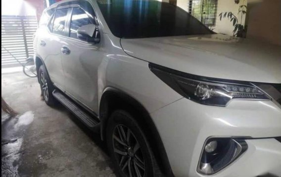 Selling Pearl White Toyota Fortuner 2017 in Cabanatuan-2