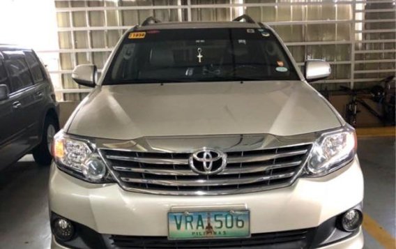 Sell Silver 2014 Toyota Fortuner in San Juan