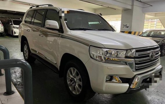 Pearl White Toyota Land Cruiser 2019 for sale in Automatic-1