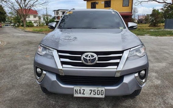 Silver Toyota Fortuner 2017 for sale in Noveleta-7