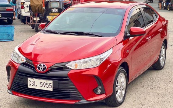 Sell Red 2021 Toyota Vios in Parañaque-1