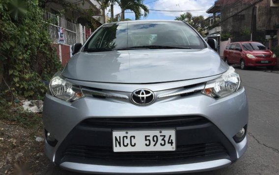 Silver Toyota Vios 2017 for sale in Manila-1
