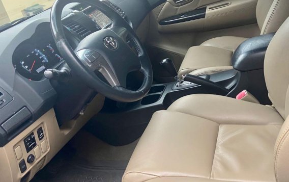 Pearl White Toyota Fortuner 2014 for sale in Valenzuela-6