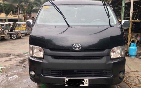 Black Toyota Hiace 2015 for sale in Automatic-1