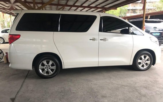 Pearl White Toyota Alphard 2011 for sale in Pasig-2