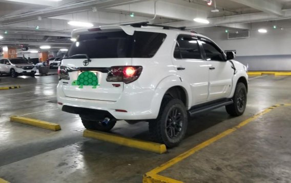 Selling Pearl White Toyota Fortuner 2015 in Baguio-5