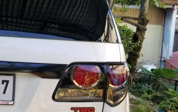 Selling Pearl White Toyota Fortuner 2015 in Baguio-9