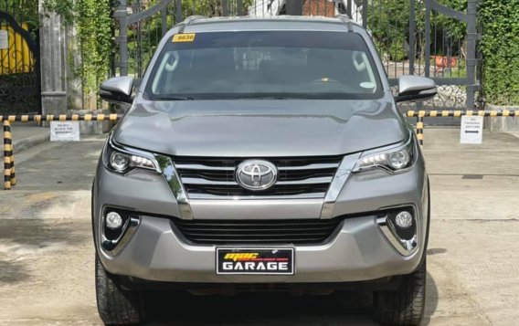 Silver Toyota Fortuner 2017 for sale in Automatic