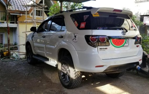 Selling Pearl White Toyota Fortuner 2015 in Baguio-3