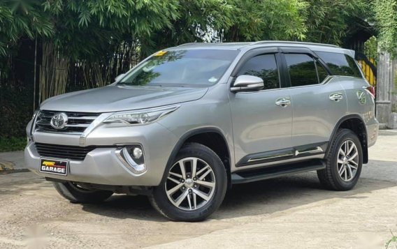 Silver Toyota Fortuner 2017 for sale in Automatic-2