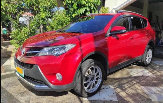 Sell Red 2014 Toyota Rav4 in Quezon City