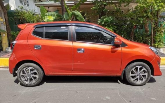 Orange Toyota Wigo 2019 for sale in Pasay-4