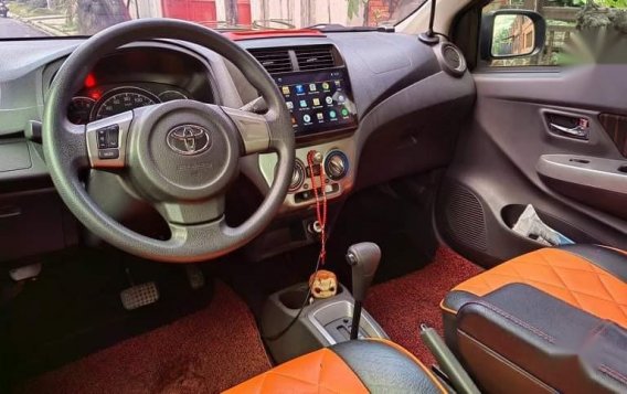 Orange Toyota Wigo 2017 for sale in Automatic-5