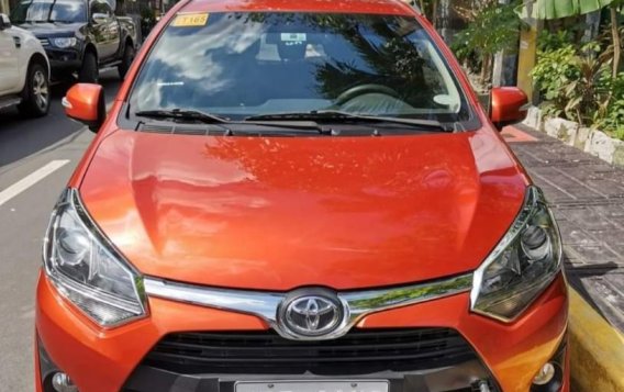 Orange Toyota Wigo 2019 for sale in Pasay-2