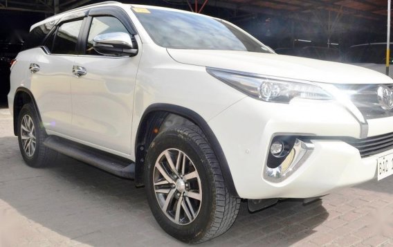 Pearl White Toyota Fortuner 2020 for sale in Automatic