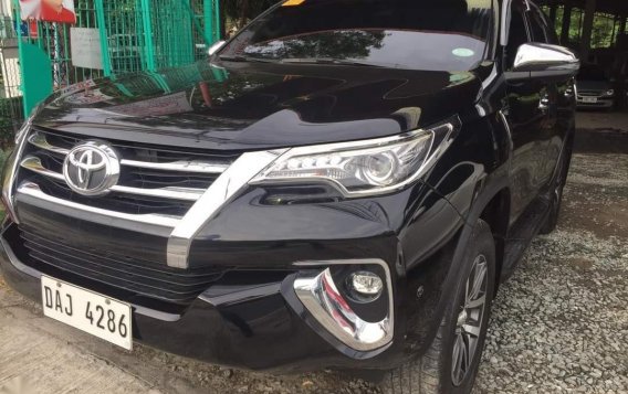 Black Toyota Fortuner 2018 for sale in Imus-1