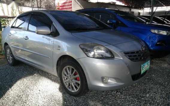 Silver Toyota Vios 2013 for sale in Las Piñas