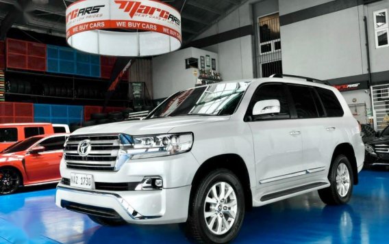 Pearl White Toyota Land Cruiser 2019 for sale in Quezon -5
