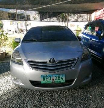 Silver Toyota Vios 2013 for sale in Las Piñas-4