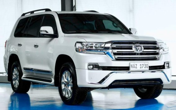Pearl White Toyota Land Cruiser 2019 for sale in Quezon -1