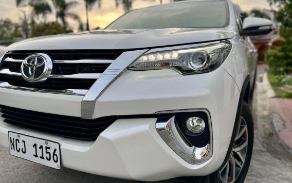 Pearl White Toyota Fortuner 2016 for sale in Quezon -1