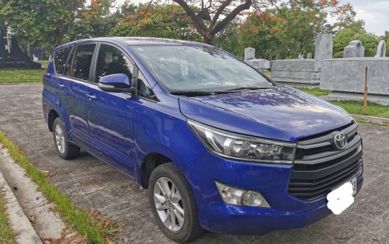 Blue Toyota Innova 2016 for sale in Quezon