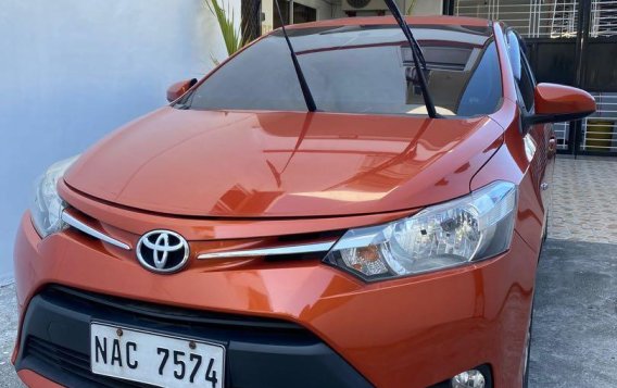 Selling Orange Toyota Vios 2017 in Quezon