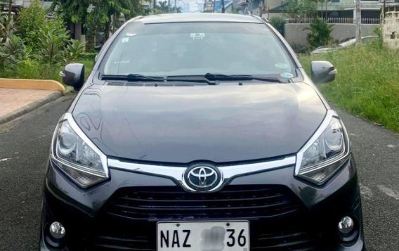 Selling Grey Toyota Wigo 2017 in Quezon 