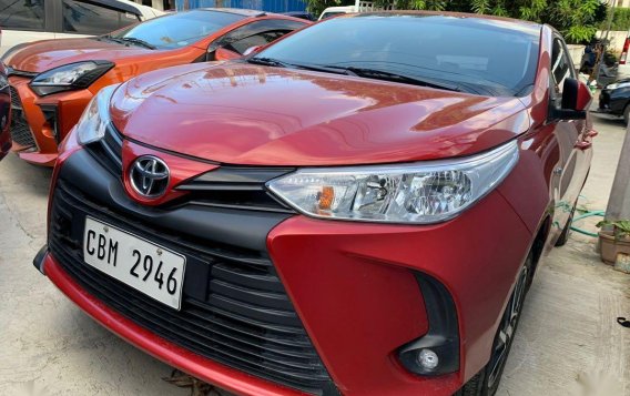 Red Toyota Vios 2021 for sale in Quezon-1