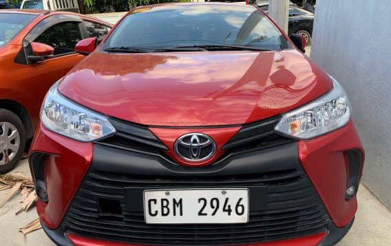 Red Toyota Vios 2021 for sale in Quezon