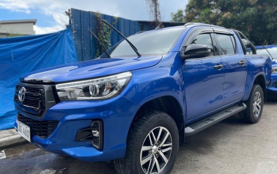 Selling Blue Toyota Hilux 2019 in Quezon City