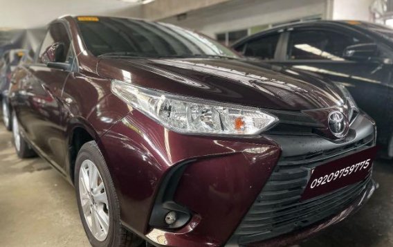 Red Toyota Vios 2021 for sale in Quezon City