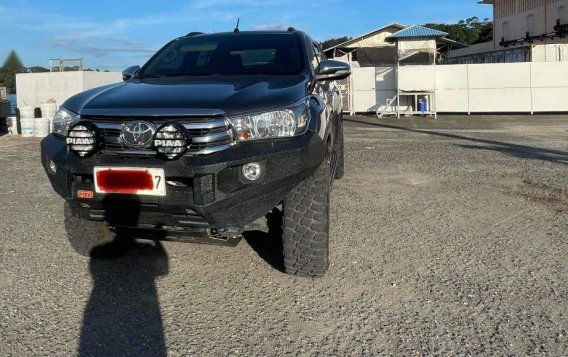 Grey Toyota Hilux 2016 for sale in Automatic-1