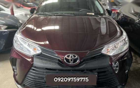 Red Toyota Vios 2021 for sale in Quezon City-1