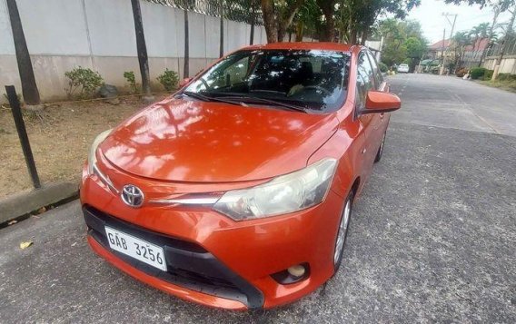 Orange Toyota Vios 2017 for sale in Caloocan-1