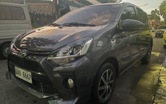 Grey Toyota Wigo 2021 for sale in Automatic-2