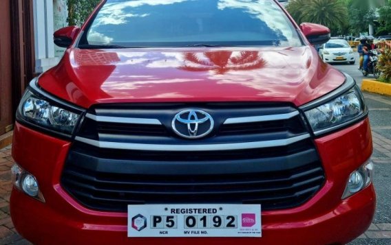 Selling Red Toyota Innova 2020 in Marikina-2