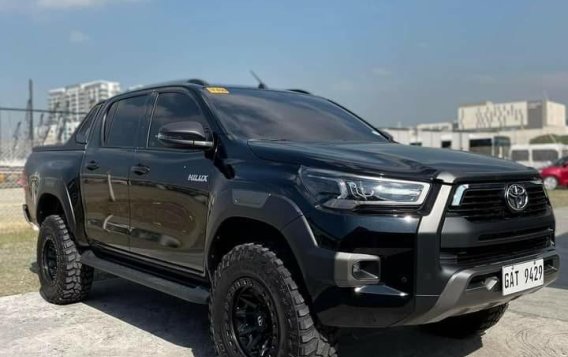 Black Toyota Hilux 2021 for sale in Automatic-1