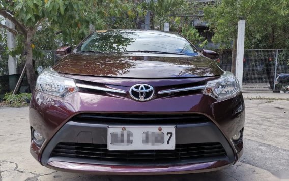 Red Toyota Vios 2018 for sale in Manila-2