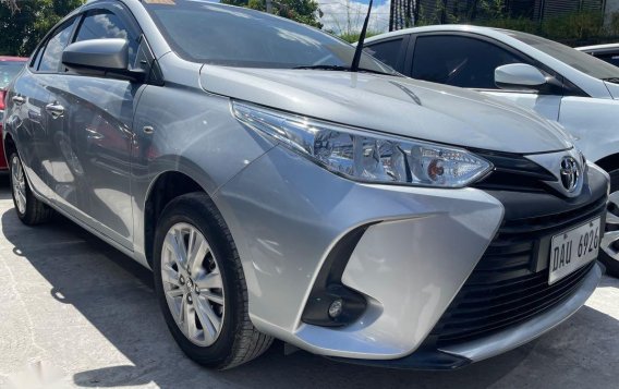 Silver Toyota Vios 2021 for sale in Quezon City-1