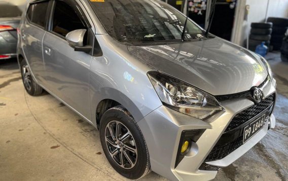 Silver Toyota Wigo 2021 for sale in Automatic-1
