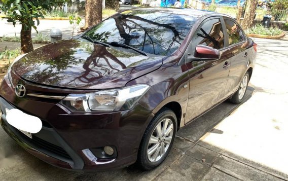 Red Purple 2017 Toyota Vios in Manila-1